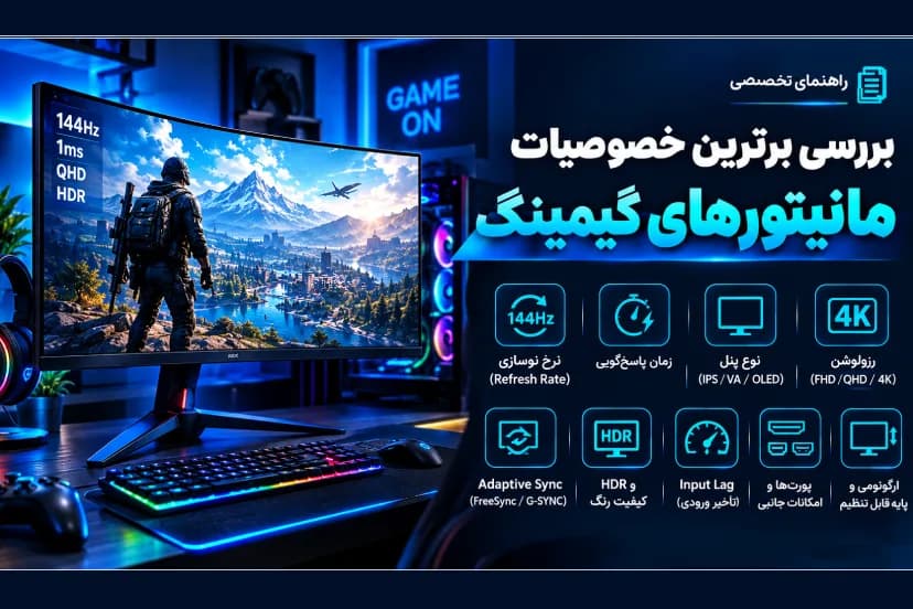 بررسی برترین خصوصیات مانیتورهای گیمینگ