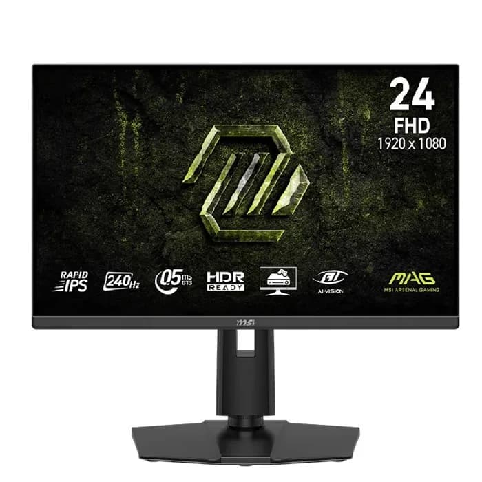 مانیتور گیمینگ 24 اینچ ام اس آی MAG 245PF X24 (240 هرتز) | عماد رایان مانیتور گیمینگ 24 اینچ ام اس آی MAG 245PF X24 (240 هرتز)