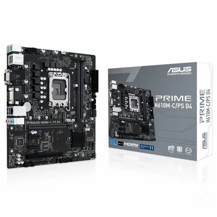 مادربرد ایسوس Prime H610M-C/PS D4 | عماد رایان مادربرد ایسوس Prime H610M-C/PS D4