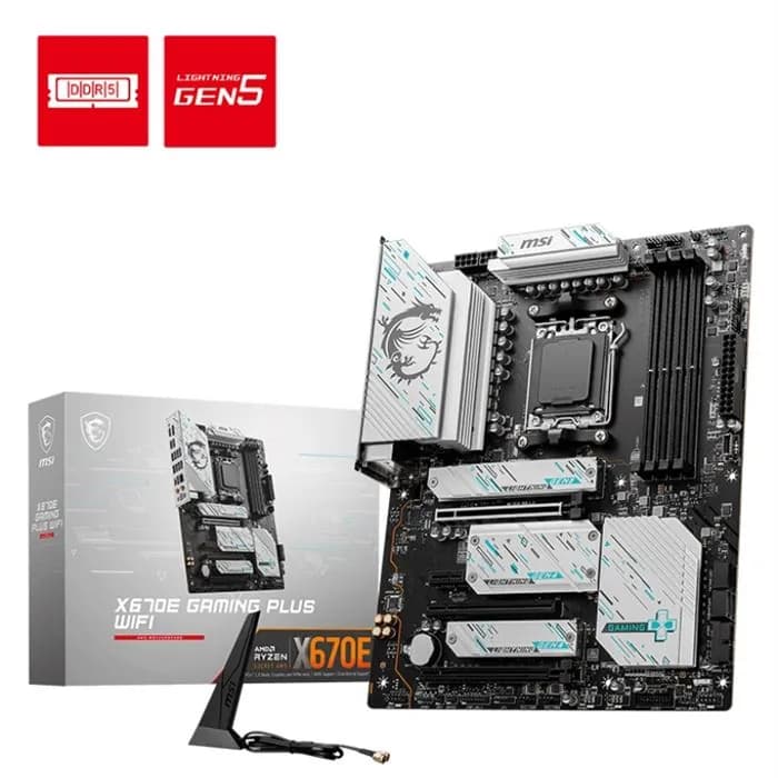 مادربرد ام اس آِی X670E Gaming Plus Wi-Fi | عماد رایان مادربرد ام اس آِی X670E Gaming Plus Wi-Fi