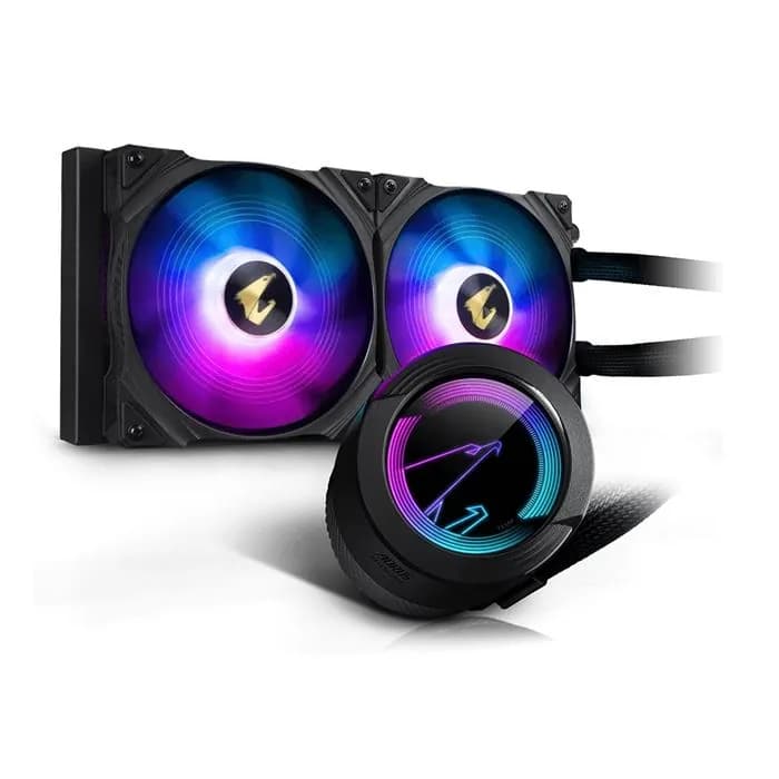 خنک کننده مایع پردازنده گیگابایت مدل AORUS WATERFORCE 280 | عماد رایان خنک کننده مایع پردازنده گیگابایت مدل AORUS WATERFORCE 280