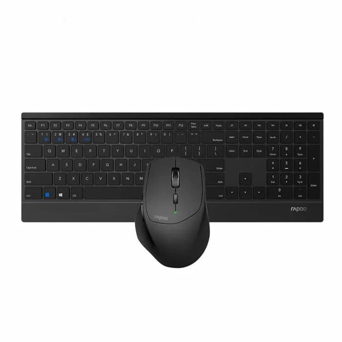 کیبورد و ماوس بی سیم رپو Rapoo 9500M | عماد رایان کیبورد و ماوس بی سیم رپو Rapoo 9500M