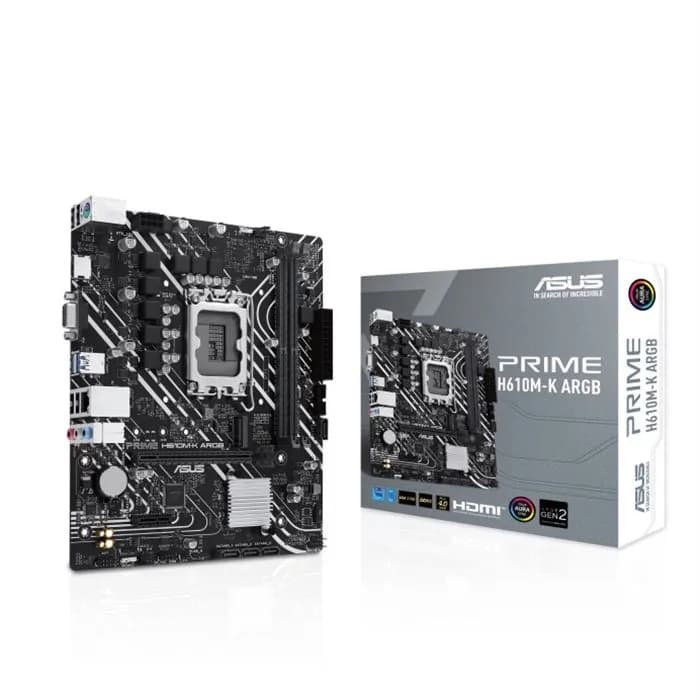 مادربرد ایسوس PRIME H610M-K ARGB DDR5 | عماد رایان مادربرد ایسوس PRIME H610M-K ARGB DDR5