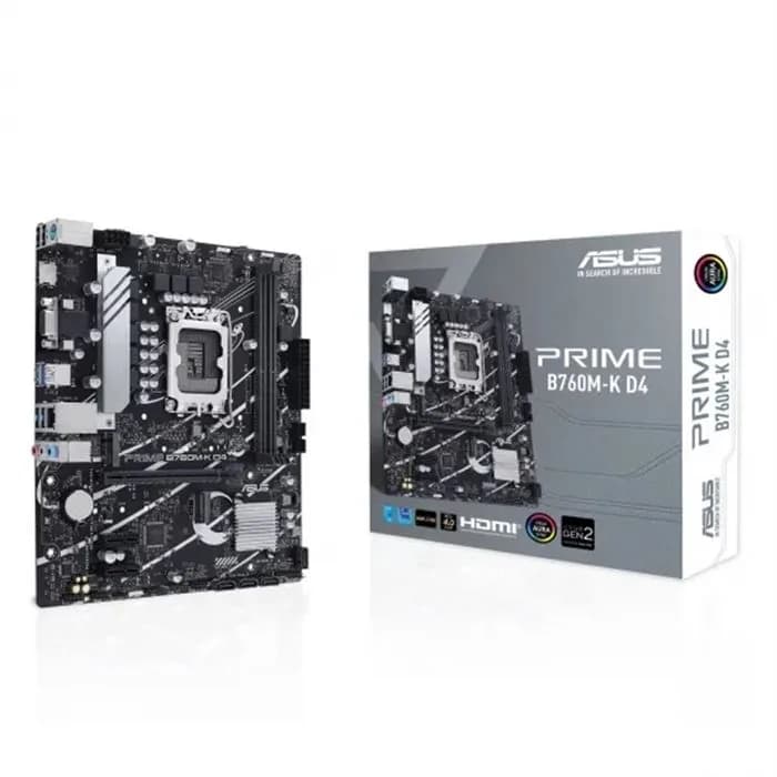 مادربرد ایسوس Asus Prime B760M-K D4 | عماد رایان مادربرد ایسوس Asus Prime B760M-K D4