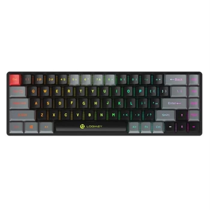 کیبورد گیمینگ بی سیم مکانیکال لاجیکی مدل K410B | عماد رایان کیبورد گیمینگ بی سیم مکانیکال لاجیکی مدل K410B