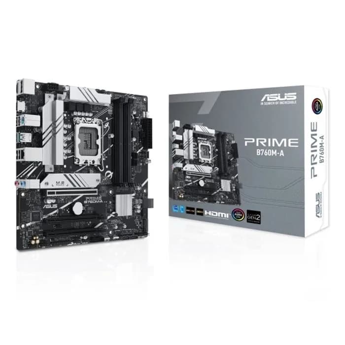 مادربرد ایسوس Motherboard Asus Prime B760M-A DDR5 | عماد رایان مادربرد ایسوس Motherboard Asus Prime B760M-A DDR5