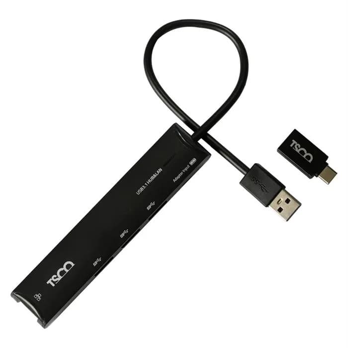 هاب چهار پورت USB-C تسکو مدل THU 1165 | عماد رایان هاب چهار پورت USB-C تسکو مدل THU 1165
