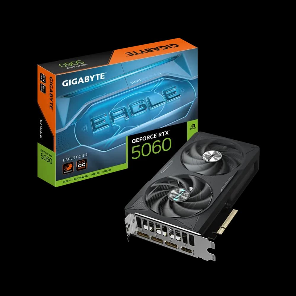 کارت گرافیک گیگابایت مدل GeForce RTX 5060 EAGLE OC 8GB