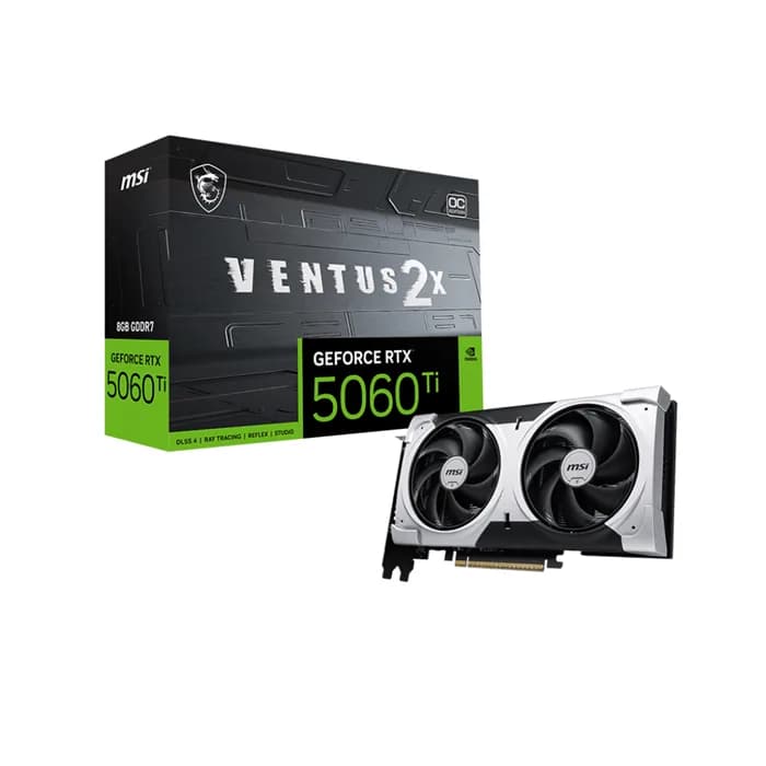 کارت گرافیک ام اس آی GeForce RTX 5060 TI VENTUS 2X PLUS 8G