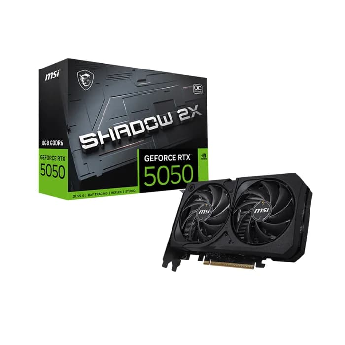 کارت گرافیک GeForce RTX™ 5050 8G SHADOW 2X OC | عماد رایان کارت گرافیک GeForce RTX™ 5050 8G SHADOW 2X OC