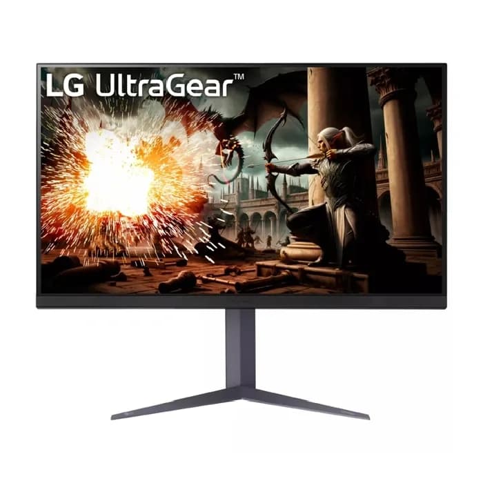 مانیتور 32 اینچ گیمینگ ال جی مدل UltraGear 32GS75Q Black (180 هرتز) | عماد رایان مانیتور 32 اینچ گیمینگ ال جی مدل UltraGear 32GS75Q Black (180 هرتز)