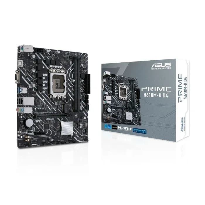 مادربرد ایسوس مدل ASUS PRIME H610M-K D4 | عماد رایان مادربرد ایسوس مدل ASUS PRIME H610M-K D4