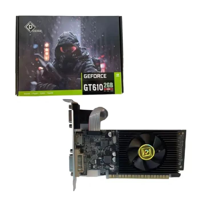 کارت گرافیک دی ال آی مدل GeForce GT610 2GB DDR3 | عماد رایان کارت گرافیک دی ال آی مدل GeForce GT610 2GB DDR3