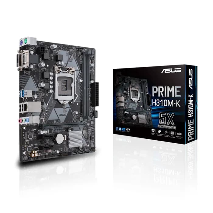 مادربرد ایسوس Motherboard Asus Prime H310M-K | عماد رایان مادربرد ایسوس Motherboard Asus Prime H310M-K