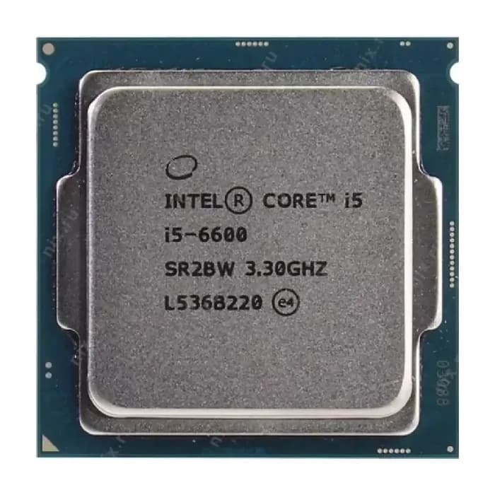 پردازنده اینتل Core-i5 6600 CPU بدون باکس | عماد رایان پردازنده اینتل Core-i5 6600 CPU بدون باکس