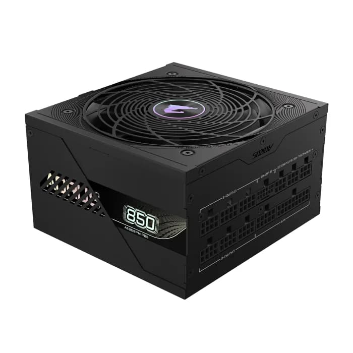 پاور 850 وات گیگابایت مدل AORUS ELITE P850W 80+ Platinum Modular PCIe 5.0 (rev. 1.0) | عماد رایان پاور 850 وات گیگابایت مدل AORUS ELITE P850W 80+ Platinum Modular PCIe 5.0 (rev. 1.0)