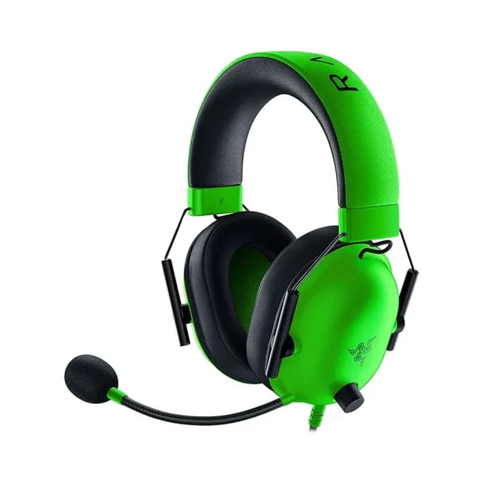 هدست گیمینگ ریزر Blackshark V2 X Green | عماد رایان هدست گیمینگ ریزر Blackshark V2 X Green