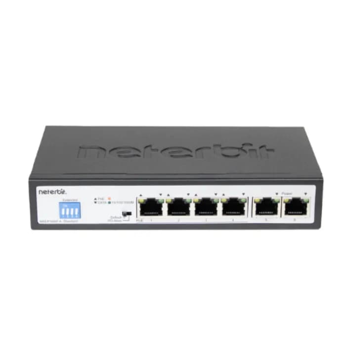سوئیچ غیرمدیریتی 6 پورت نتربیت مدل NGS-F1006P-A | عماد رایان سوئیچ غیرمدیریتی 6 پورت نتربیت مدل NGS-F1006P-A