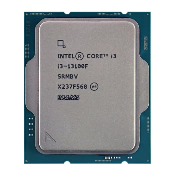 پردازنده اینتل Core i3-13100F بدون باکس | عماد رایان پردازنده اینتل Core i3-13100F بدون باکس