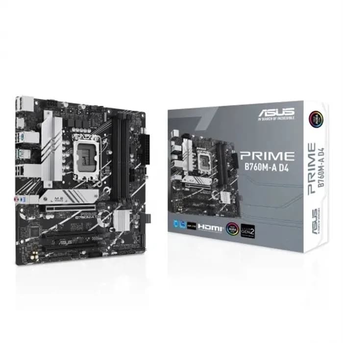 مادربرد ایسوس Motherboard Asus Prime B760M-A D4 | عماد رایان مادربرد ایسوس Motherboard Asus Prime B760M-A D4