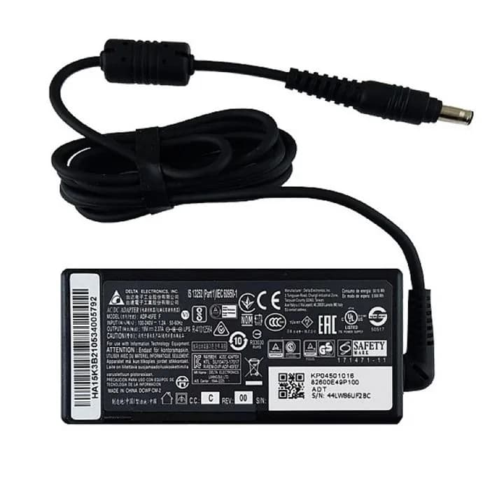 آداپتور لپ تاپ سامسونگ مدل 19V 2.37A Gimo Plus | عماد رایان آداپتور لپ تاپ سامسونگ مدل 19V 2.37A Gimo Plus