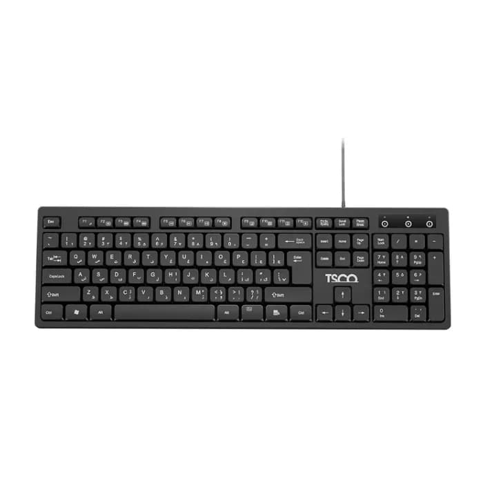 کیبورد باسیم تسکو مدل TK 8072 | عماد رایان کیبورد باسیم تسکو مدل TK 8072