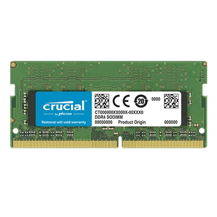 رم لپ تاپ DDR4 کروشیال 32 گیگابایت و فرکانس 3200 مگاهرتز
