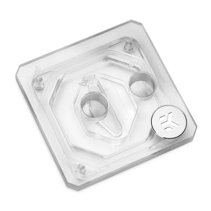 بلاک پردازنده ای کی دبلیو بی مدل EK-Quantum Velocity Top w/Badge - Plexi | عماد رایان بلاک پردازنده ای کی دبلیو بی مدل EK-Quantum Velocity Top w/Badge - Plexi