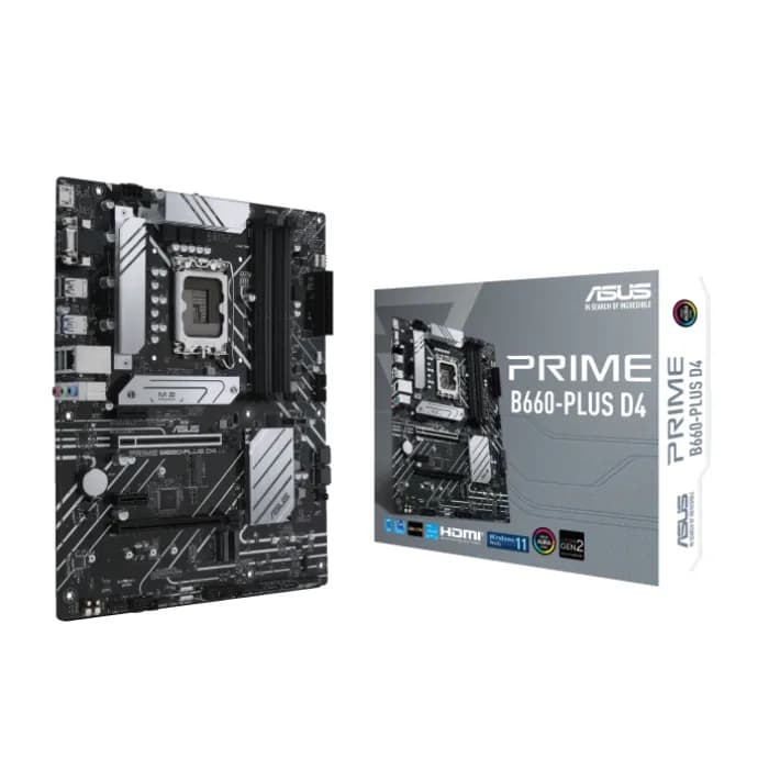 مادربرد ایسوس Motherboard Asus Prime B660-PLUS D4 | عماد رایان مادربرد ایسوس Motherboard Asus Prime B660-PLUS D4