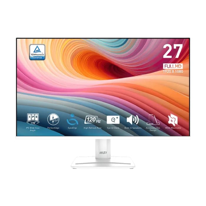 مانیتور 27 اینچ ام اس آی مدل PRO MP275W E2 White (120 هرتز) | عماد رایان مانیتور 27 اینچ ام اس آی مدل PRO MP275W E2 White (120 هرتز)