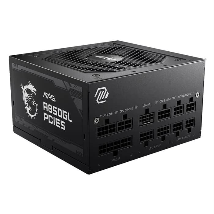 پاور ام اس ای 850 وات Power MSI MAG A850GL PCIE5 ATX3.1 | عماد رایان پاور ام اس ای 850 وات Power MSI MAG A850GL PCIE5 ATX3.1