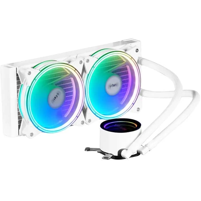 خنک کننده مایع پردازنده فاطر مدل Fater FW-240N2W1 White | عماد رایان خنک کننده مایع پردازنده فاطر مدل Fater FW-240N2W1 White