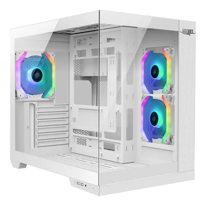 کیس گیمینگ اوست َAwest GT-AQ12-MW | عماد رایان کیس گیمینگ اوست َAwest GT-AQ12-MW