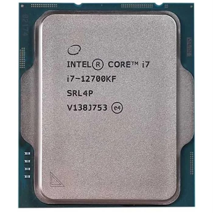 سی پی یو اینتل بدون باکس Core i7-12700KF CPU | عماد رایان سی پی یو اینتل بدون باکس Core i7-12700KF CPU