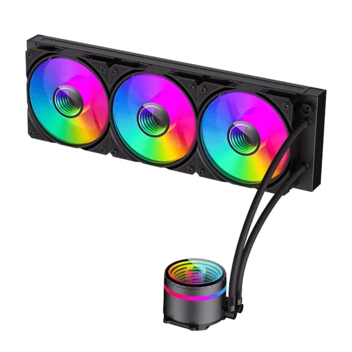 خنک کننده پردازنده گیم مکس Gamemax IceBurg Infinity 360 رنگ مشکی | عماد رایان خنک کننده پردازنده گیم مکس Gamemax IceBurg Infinity 360 رنگ مشکی