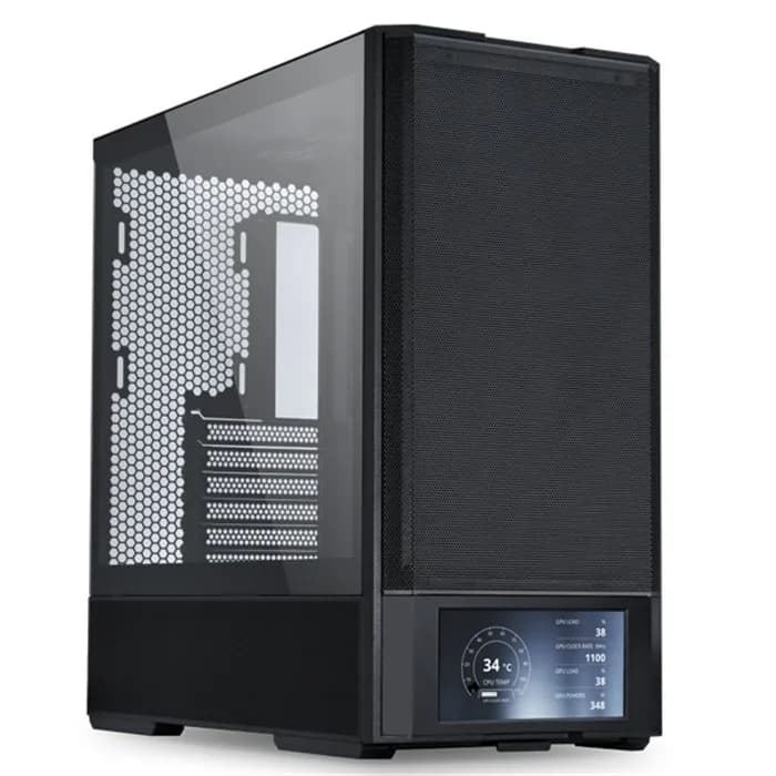 کیس گیمینگ لیان لی LANCOOL 207 Digital Black | عماد رایان کیس گیمینگ لیان لی LANCOOL 207 Digital Black