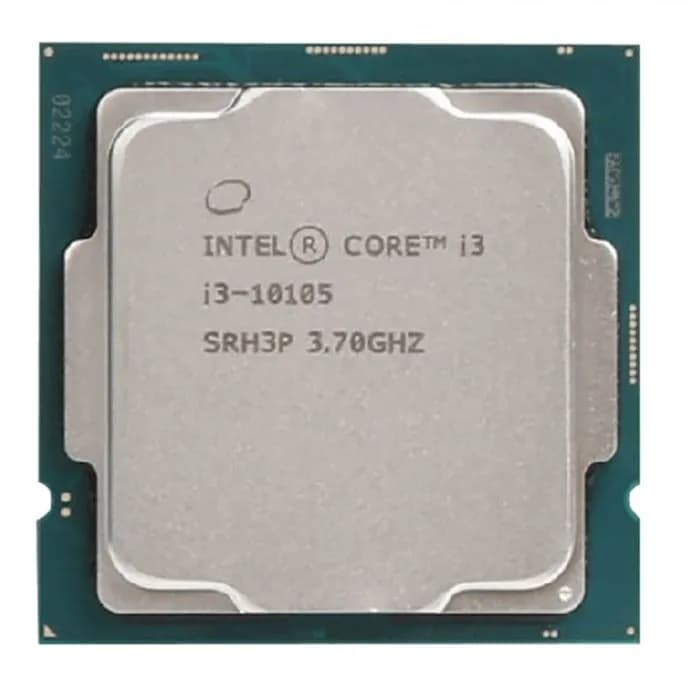 سی پی یو اینتل بدون باکس Core i3-10105 CPU | عماد رایان سی پی یو اینتل بدون باکس Core i3-10105 CPU