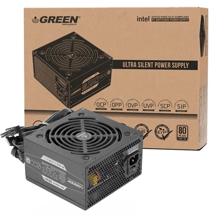 پاور گرین 500 وات Power Green GP500A-ECO | عماد رایان پاور گرین 500 وات Power Green GP500A-ECO