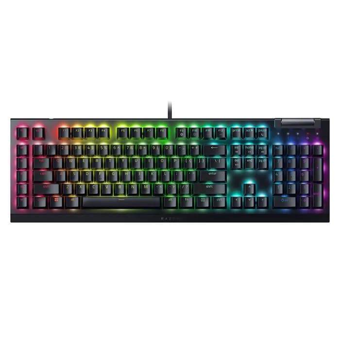 کیبورد گیمینگ ریزر مدل BlackWidow V4X | سوییچ سبز | عماد رایان کیبورد گیمینگ ریزر مدل BlackWidow V4X | سوییچ سبز