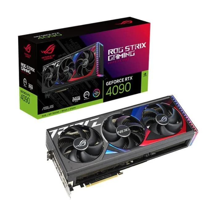 کارت گرافیک ایسوس ROG Strix Geforce RTX 4090 24GB | عماد رایان کارت گرافیک ایسوس ROG Strix Geforce RTX 4090 24GB