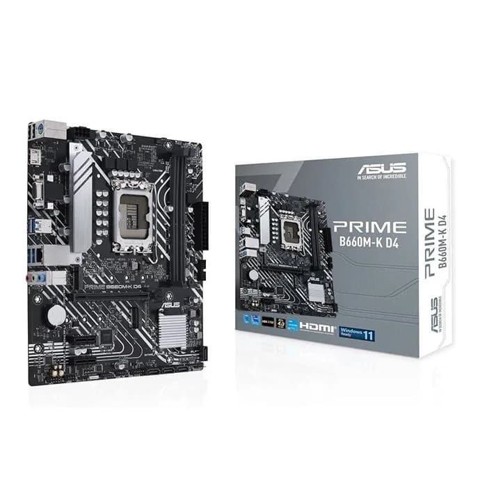 مادربرد ایسوس Motherboard Asus Prime B660M-K D4 | عماد رایان مادربرد ایسوس Motherboard Asus Prime B660M-K D4