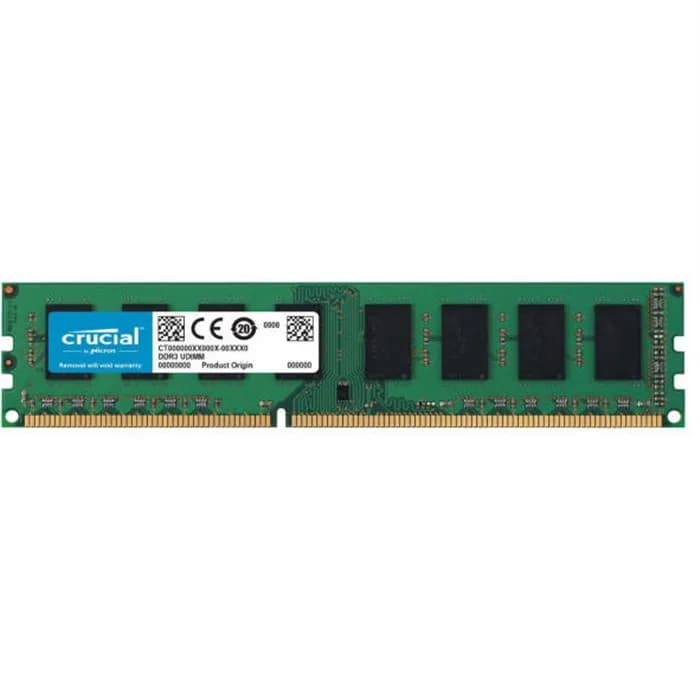 رم کامپیوتر DDR3 تک کاناله 1600 مگاهرتز کروشیال ظرفیت 8 گیگابایت | عماد رایان رم کامپیوتر DDR3 تک کاناله 1600 مگاهرتز کروشیال ظرفیت 8 گیگابایت