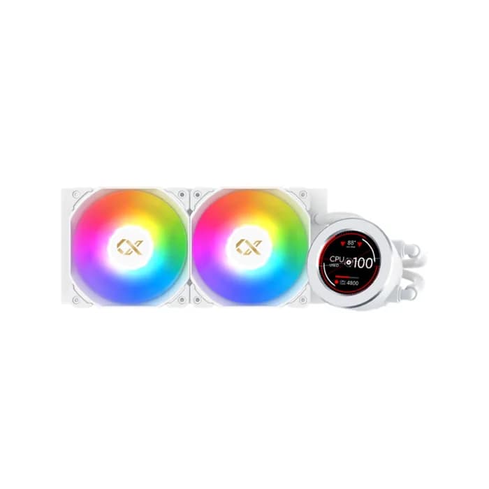 خنک کننده پردازنده زیگماتک مدل FROZR-O II 240 ARCTIC WHITE