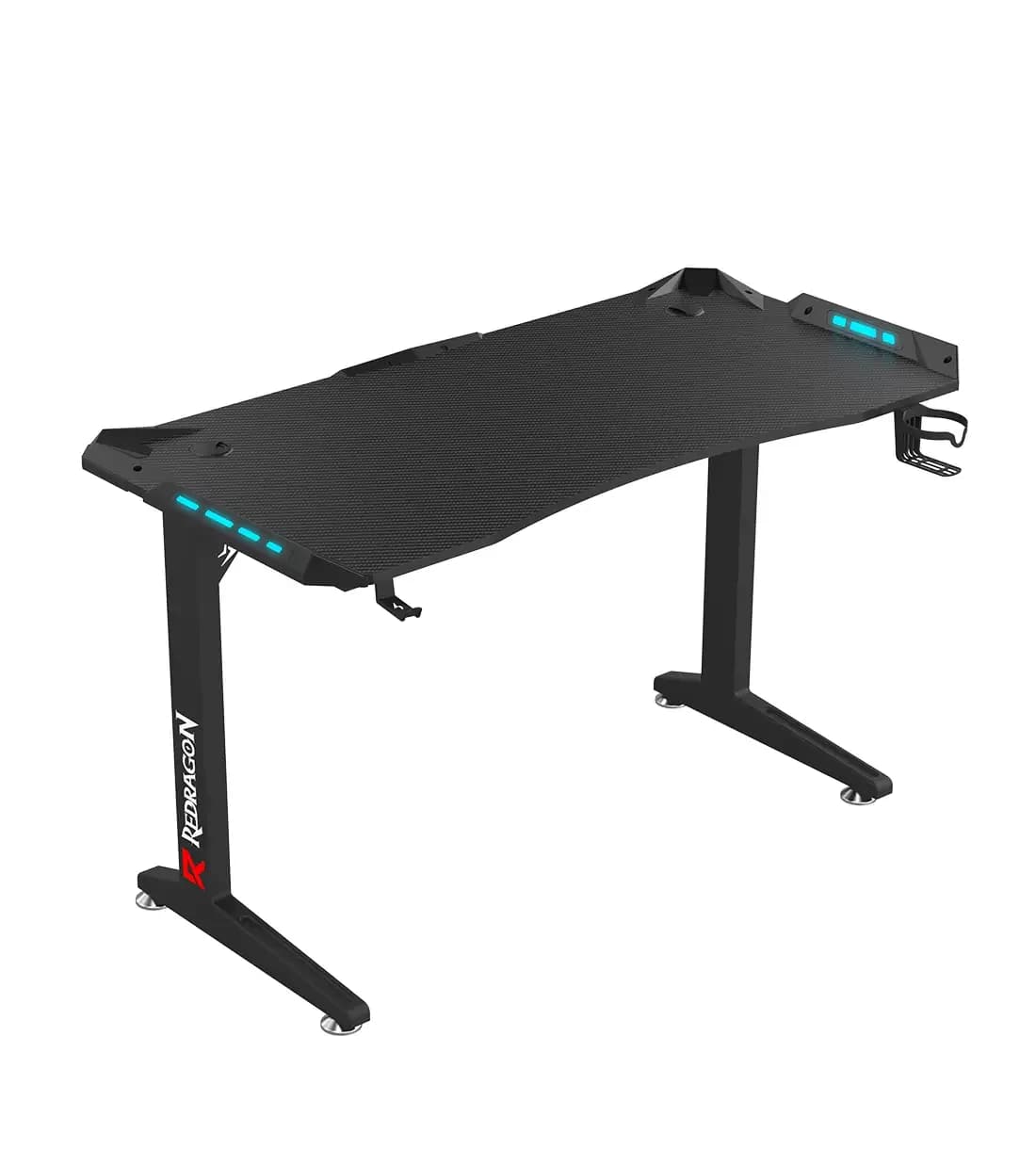 میز کامپیوتر گیمینگ ردراگون مدل GD-3101BK 140cm LED | عماد رایان میز کامپیوتر گیمینگ ردراگون مدل GD-3101BK 140cm LED