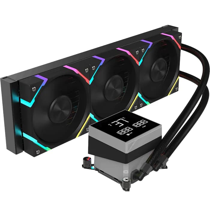خنک کننده مایع اوست مشکی مدل AWEST GT-AV360T Frozen Black | عماد رایان خنک کننده مایع اوست مشکی مدل AWEST GT-AV360T Frozen Black