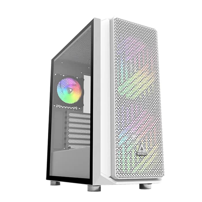 کیس کامپیوتر گیمینگ مونتک مدل Air X ARGB White