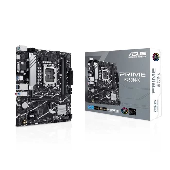 مادربرد ایسوس Motherboard Asus Prime B760M-K DDR5 | عماد رایان مادربرد ایسوس Motherboard Asus Prime B760M-K DDR5