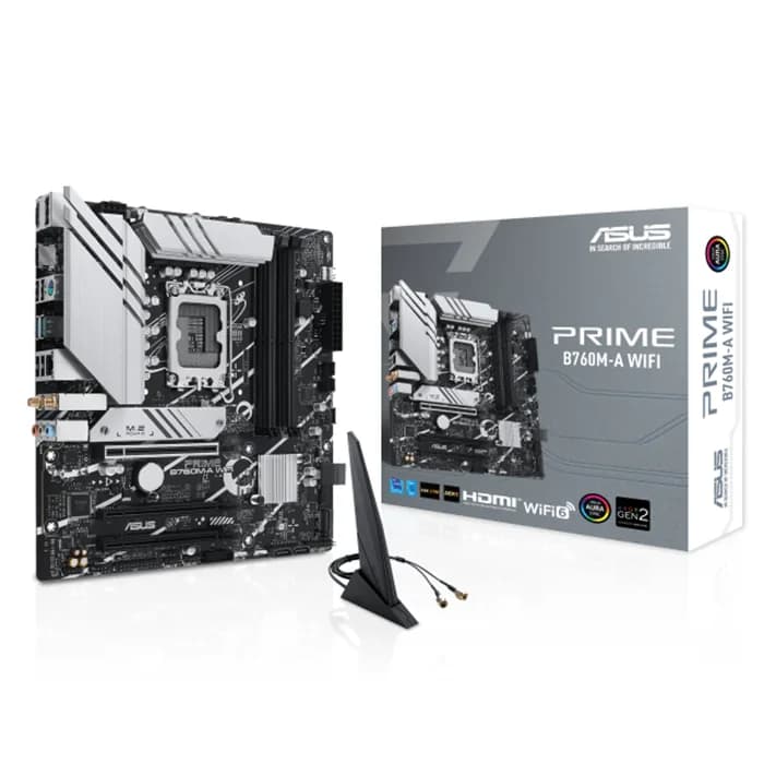 مادربرد ایسوس Motherboard Asus Prime B760M-A WIFI DDR5 | عماد رایان مادربرد ایسوس Motherboard Asus Prime B760M-A WIFI DDR5