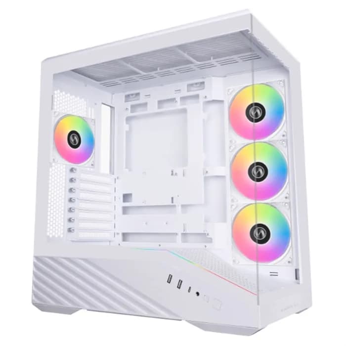 کیس گیمینگ لیان لی سفید Vector V100R | عماد رایان کیس گیمینگ لیان لی سفید Vector V100R