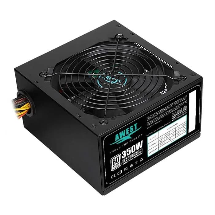 پاور کامپیوتر 350 وات غیر ماژولار اوست مدل GT-AV350-BW | عماد رایان پاور کامپیوتر 350 وات غیر ماژولار اوست مدل GT-AV350-BW